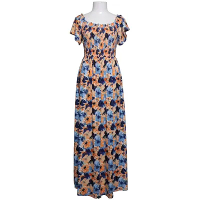 Robe longue (Bleu, Orange, Multicolore) de Fisherfield