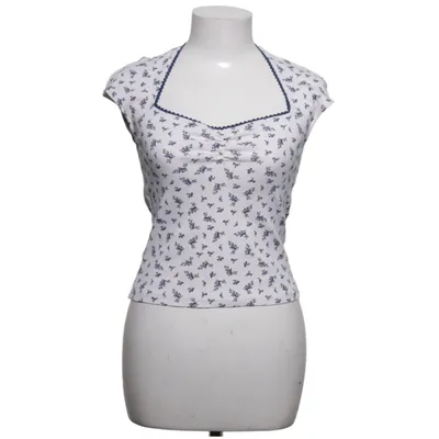 Top (Wit, Meerkleurig) van Divided by H&M Katoen, Elastaan