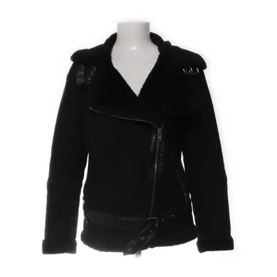 Shearlingjakke (Sort) fra Sparkz Polyester, Polyurethan, Viscose