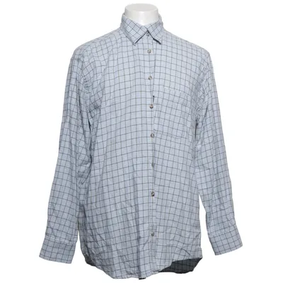 Shirt (Blue, Green) from Barbour Cotton
