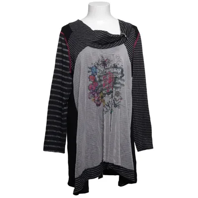 Tunika (Svart, Flerfärgad) från Pause Café Bomull, Elastan, Polyamid, Polyester, Viskos