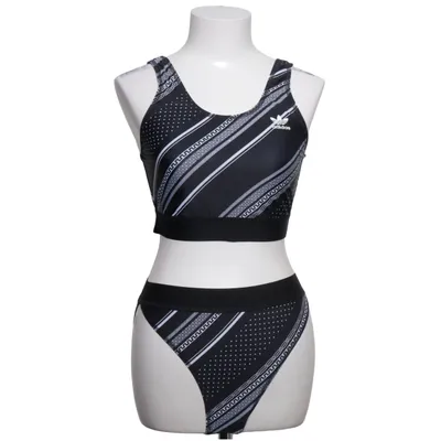 Bikini (Zwart, Wit, Meerkleurig) van Adidas Polyester