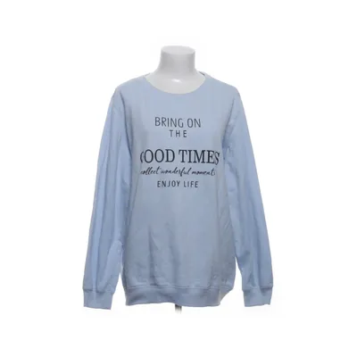 Sweatshirt (Blå) fra Janina Bomuld, Elastan, Polyester