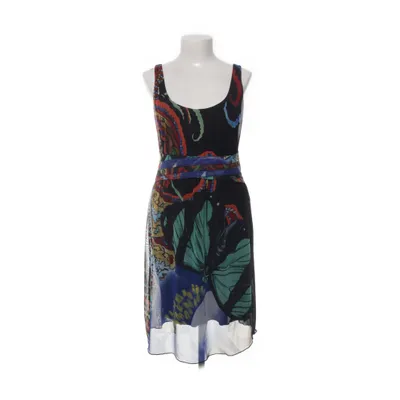 Jurk (Zwart, Meerkleurig) van Desigual Elastaan, Polyester, Viscose