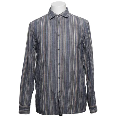 Shirt (Blauw, Grijs, Meerkleurig) van Anerkjendt Katoen, Polyester