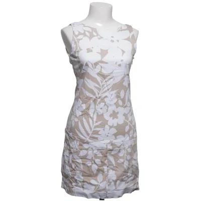 Jurk (Beige, Wit) van Fracomina Katoen, Elastaan