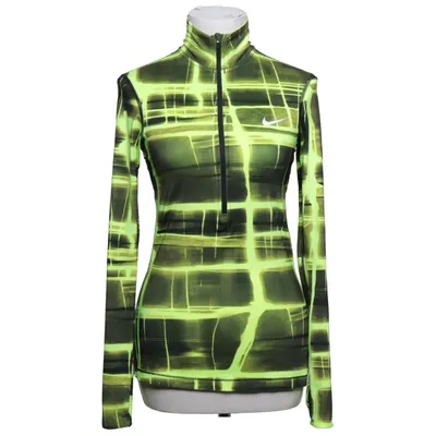 Maillot de sport (Jaune, Noir) de Nike Pro Élasthane, Polyester