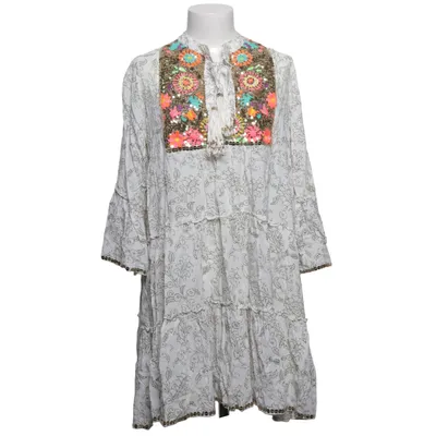 Jurk (Wit, Meerkleurig) van Miss June Viscose