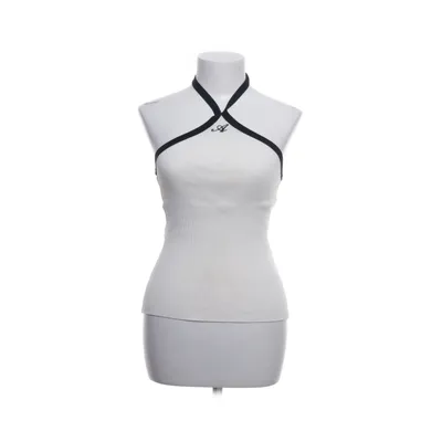 Halternecktopp (Vit, Svart) från Axel Arigato Elastan, Polyamid, Polyester, Viskos