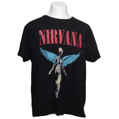 T-shirt (Svart, Flerfärgad) från Nirvana Bomull