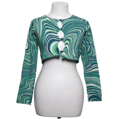 Crop top (Green, Blue, White, Multicolored) from Motel Cotton, Elastane