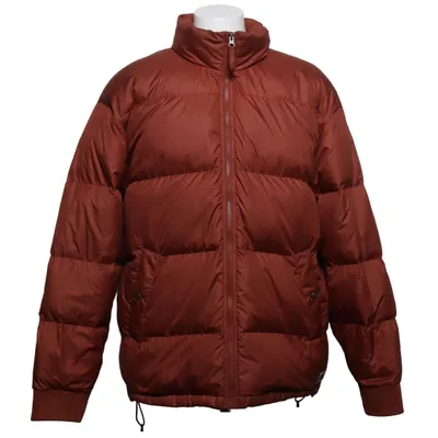 Winterjas (Oranje) van The North Face Katoen, Dons, Elastaan, Veer, Polyester