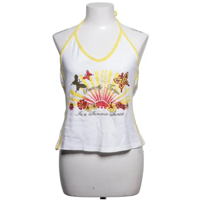 Halternecktopp (Vit, Gul, Flerfärgad) från X-Mail