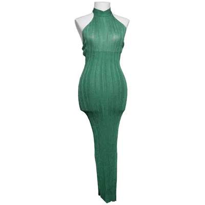 Rollkragenkleid (Grün) von Gina Tricot Polyamid, Polyester