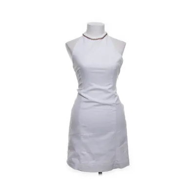 Halterneck-kjole (Hvid) fra Zara Basic Bomuld, Elastan
