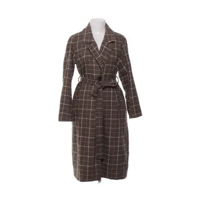 Frakke (Beige, Flerfarvet) fra Lager 157 Polyester, Uld, Polyamid