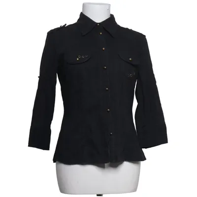Blouse (Noir) de Zayora Coton, Élasthane, Polyamide