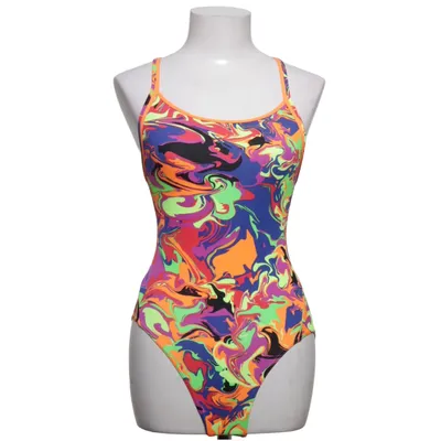 Badedragt (Blå, Flerfarvet) fra Funkita Polyester
