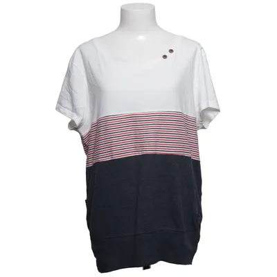 T-shirt (White, Blue, Red) from Alife and Kickin Cotton, Polyester