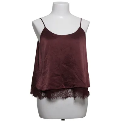 Pajama top (Brown) from T Tahari Elastane, Polyester, Silk