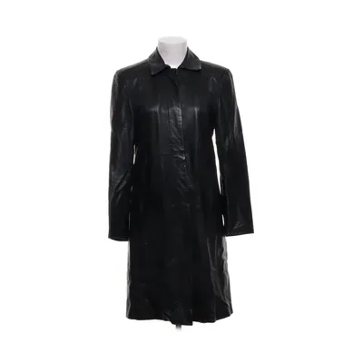 Läderkappa (Svart) från Marks & Spencer Skinn