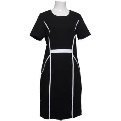 Robe (Noir, Blanc) de Pompoos Élasthane, Polyamide, Viscose