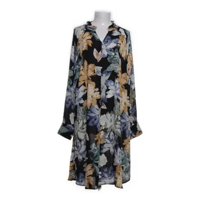 Klänning (Svart, Flerfärgad) från Zizzi Återvunnen polyester