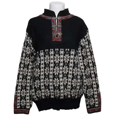 Lusekofte (Noir, Blanc, Multicolore) de Christiania Sweaters Viscose, Laine