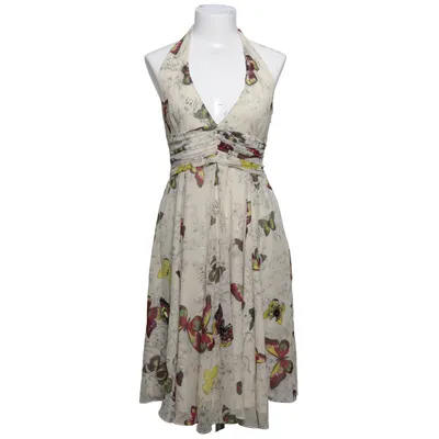 Dress (Beige, Multicolored) from Karen Millen Polyester, Silk
