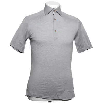 Pikétröja (Grå) från Eton Bomull