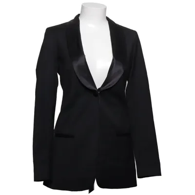 Smoking blazer (MARLIN) van White Katoen, Elastaan, Polyamide, Polyester, Viscose, Wol