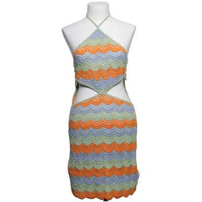 Strandkjole (Blå, Grøn, Orange) fra Zara Polyester