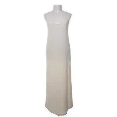 Maxi dress (White, Beige) from Zara