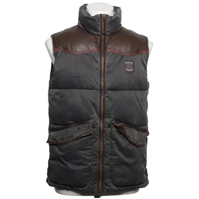 Gilet d'extérieur (Gris, Marron) de Kingsland Coton, Polyamide, Polyester, Polyuréthane, Viscose