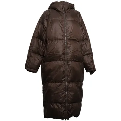 Vinterfrakke (Brun) fra My Essential Wardrobe Dun, Fjer, Polyester
