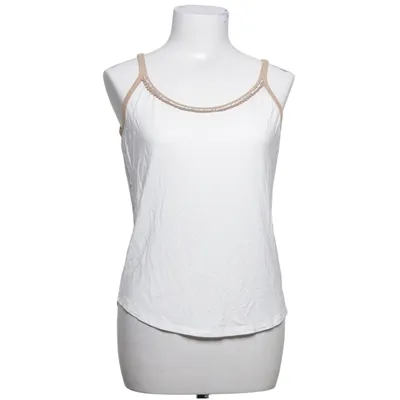 Tank Top (White) from Fuego Woman Cotton, Elastane, Modal
