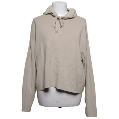 Hættetrøje (Beige) fra H&M Kashmir, Bomuld
