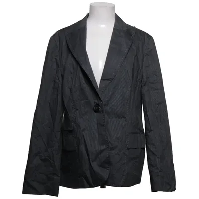 Blazer (Grijs) van DinoModa Acetaat, Katoen, Viscose