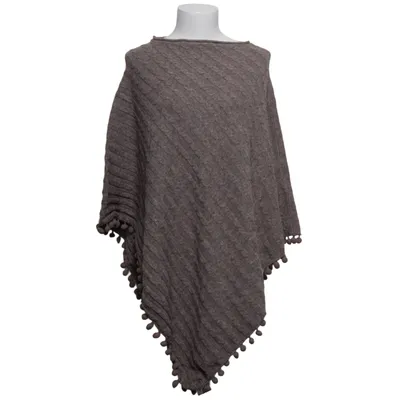 Poncho (Brown) from Sweet Lady Polyamide, Polyester, Viscose