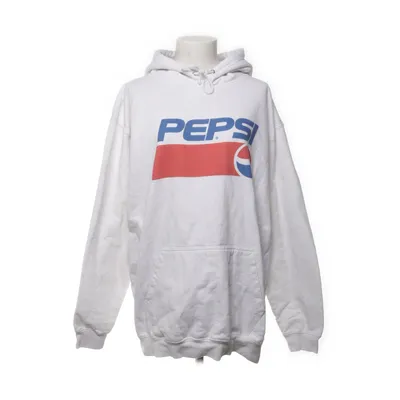 Hoodie (White, Red, Blue) from Pepsi Cotton, Polyester