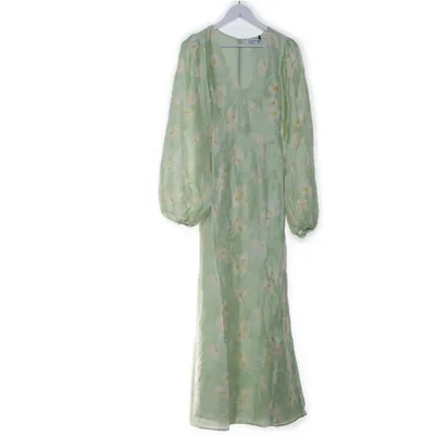 Jurk (Groen, Meerkleurig) van Adoore Lyocell, Nylon, Polyester