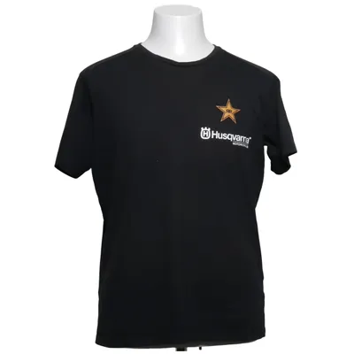 T-shirt (Svart) från Husqvarna Bomull, Polyester