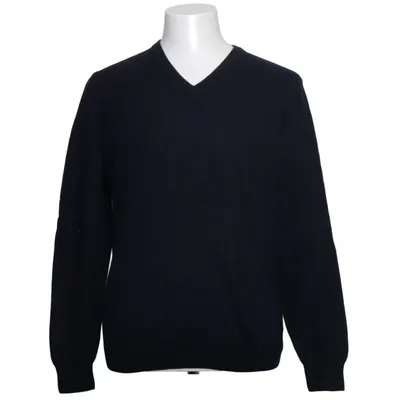 Pullover (Blå) från Hackett Kashmir, Merinoull, Silke