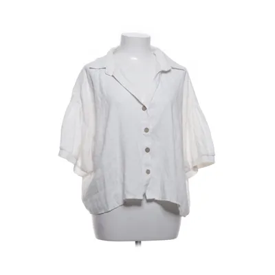 Shirt (White) from LCW Casual Linen, Polyester, Viscose