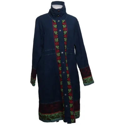 Coat (Blue, Multicolored) from Gudrun Sjödén Cotton, Viscose