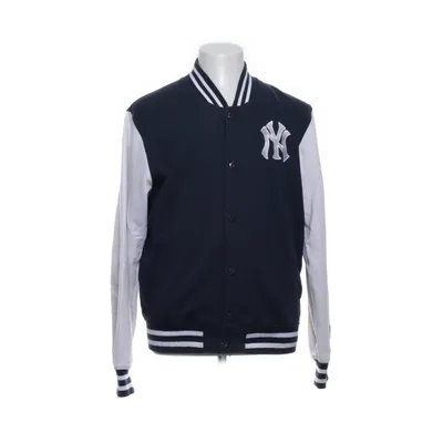 Collegejacka (Blå, Vit) från Majestic Athletic Bomull, Polyester