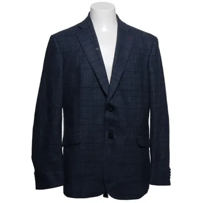 Blazer (Blue) from TM Lewin Polyamide, Polyester, Viscose, Wool