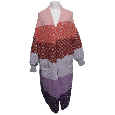 Cardigan (Rose, Violet, Multicolore) de Delicatelove Élasthane, Laine de mouton, Polyamide, Polyester, Laine de Yak