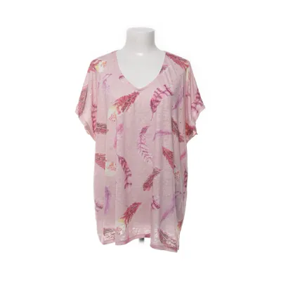 Top (Pink, Flerfarvet) fra Ms Mode Bomuld, Polyester, Viscose