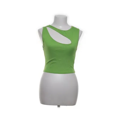 Crop top (Grön) från Pull & Bear Elastan, Polyamid